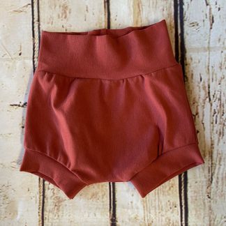 Bubble Shorts in Clay Red